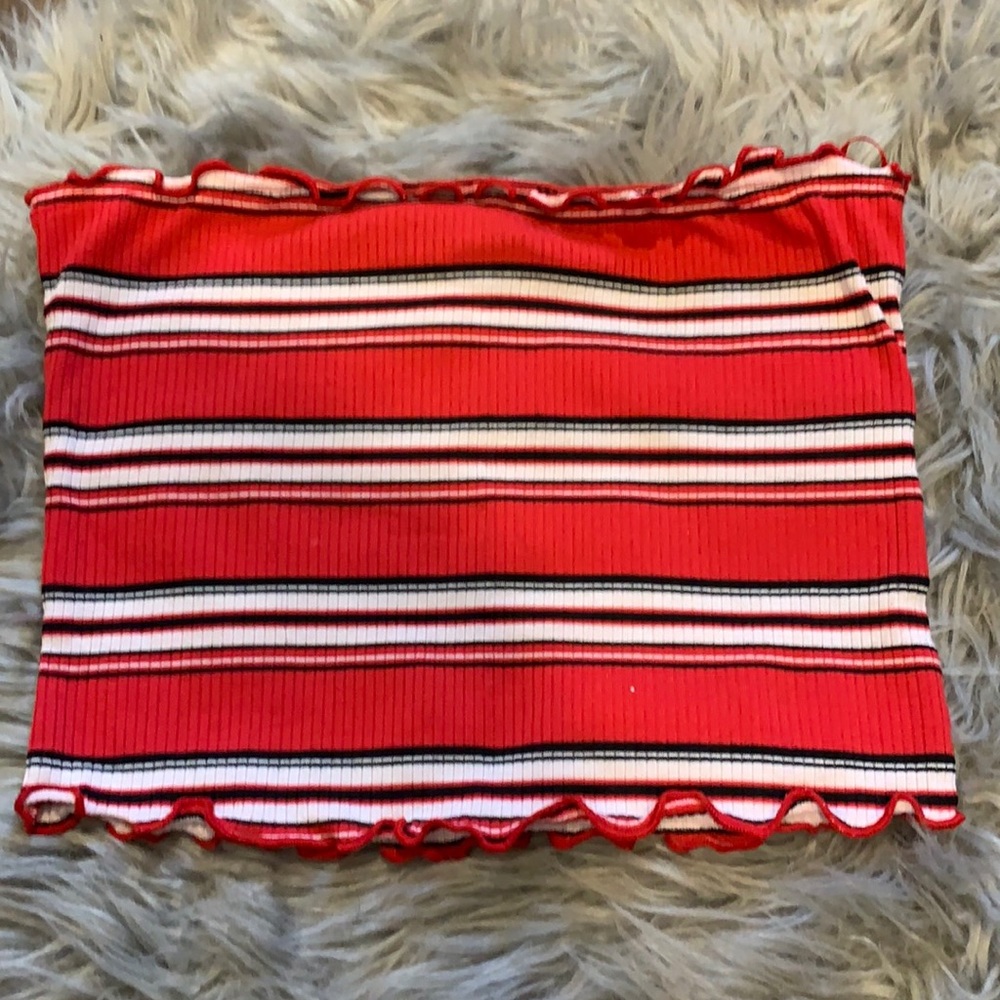 Striped Tube Top